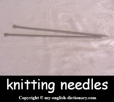 Knitting needles