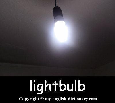 Trænge ind Tænke Skadelig How to say "Light-bulb" - Learn English with Pictures and Audio